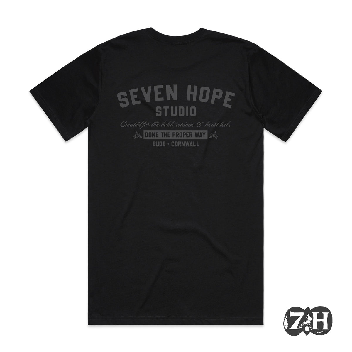 7HS Staple Tee - Black