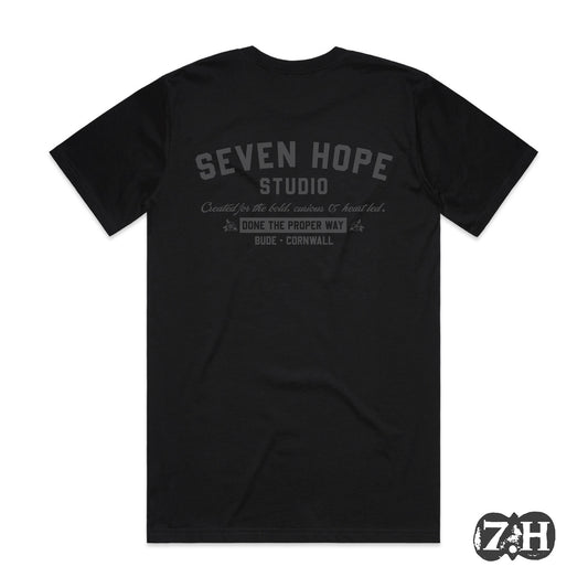 7HS Staple Tee - Black